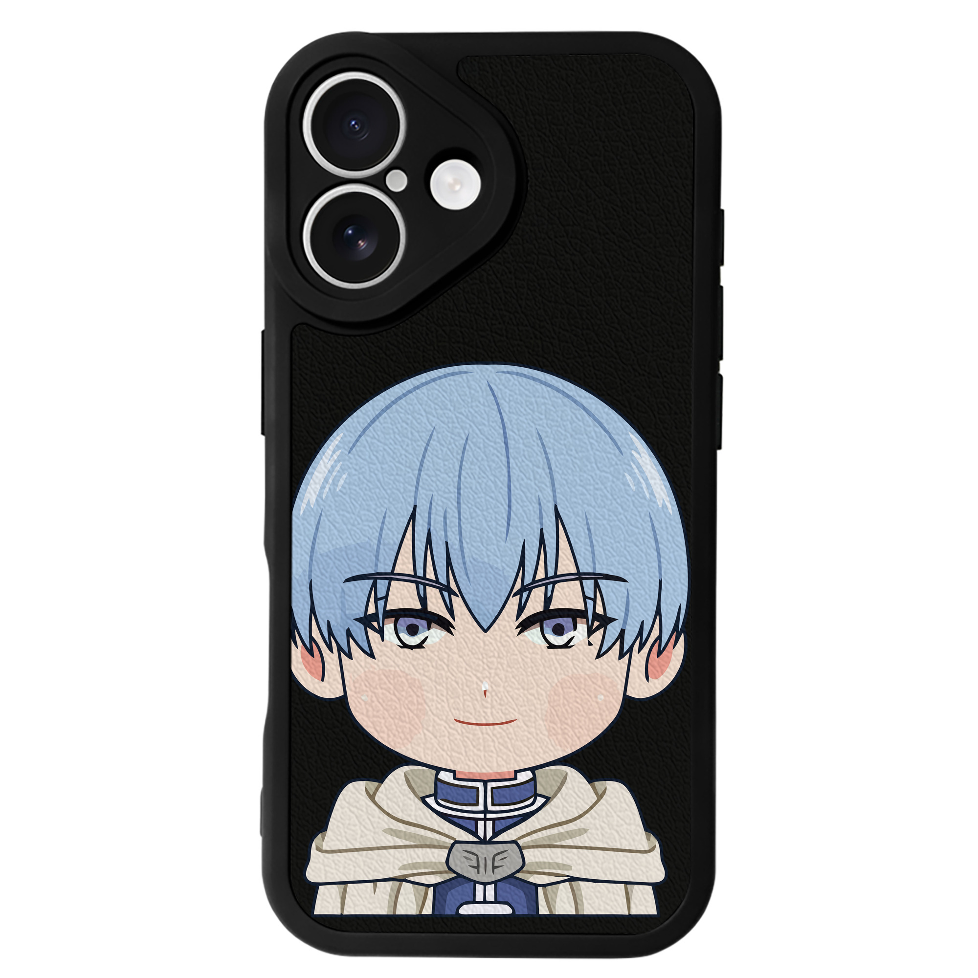 （画像用） 葬送のフリーレン Frieren 【iPhone 16シリーズ対応】シリコンスマホケース（レザー調） 材質：シリコン